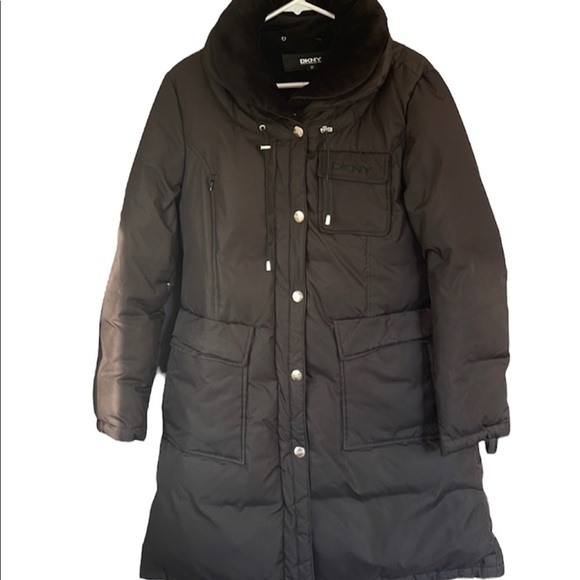 Donna Karan New York puffer three-quarter length jacket - Picture 1 of 6